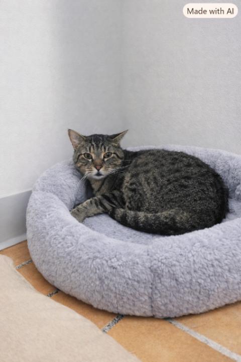Enlarge Smiley, a Adoptable Domestic Short Hair in Yankton, SD image 5/5
