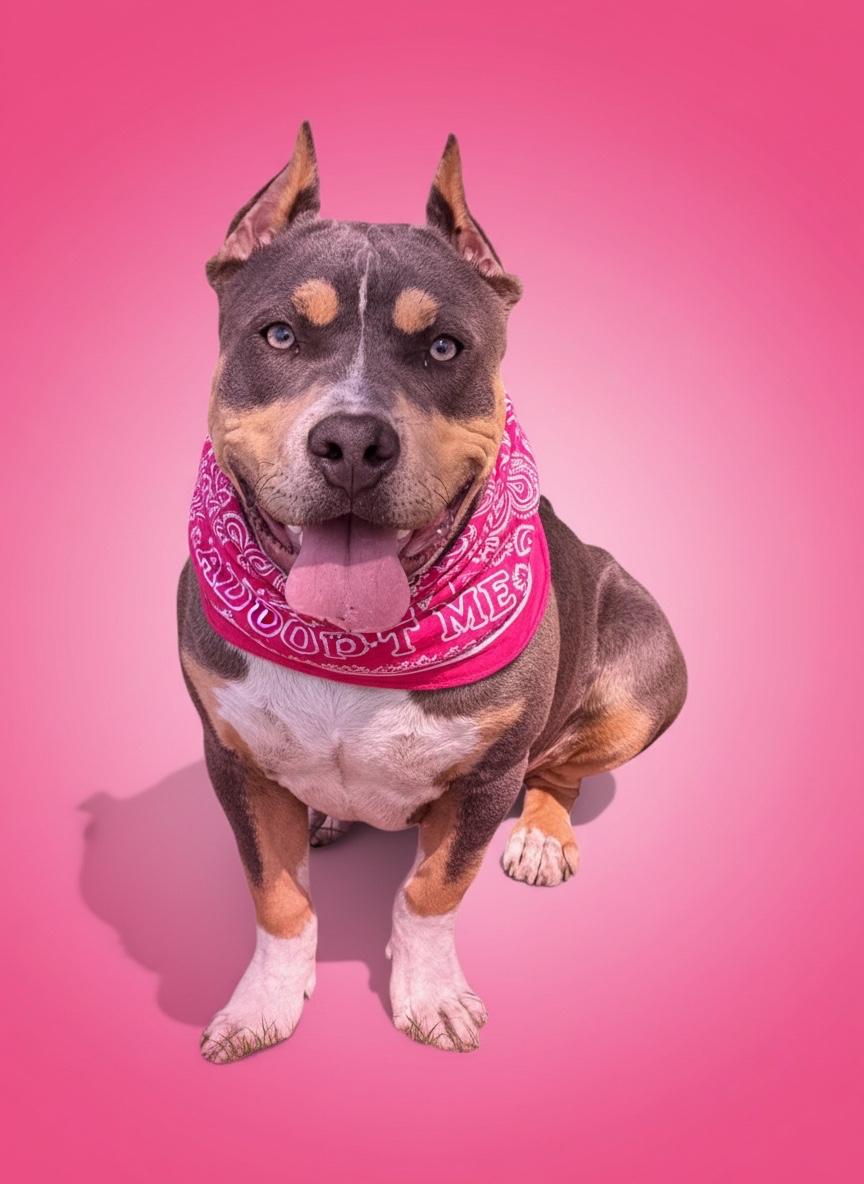 Mika-ADOPT Me, a ADOPTABLE American Bully in Redondo Beach, CA image 1/3