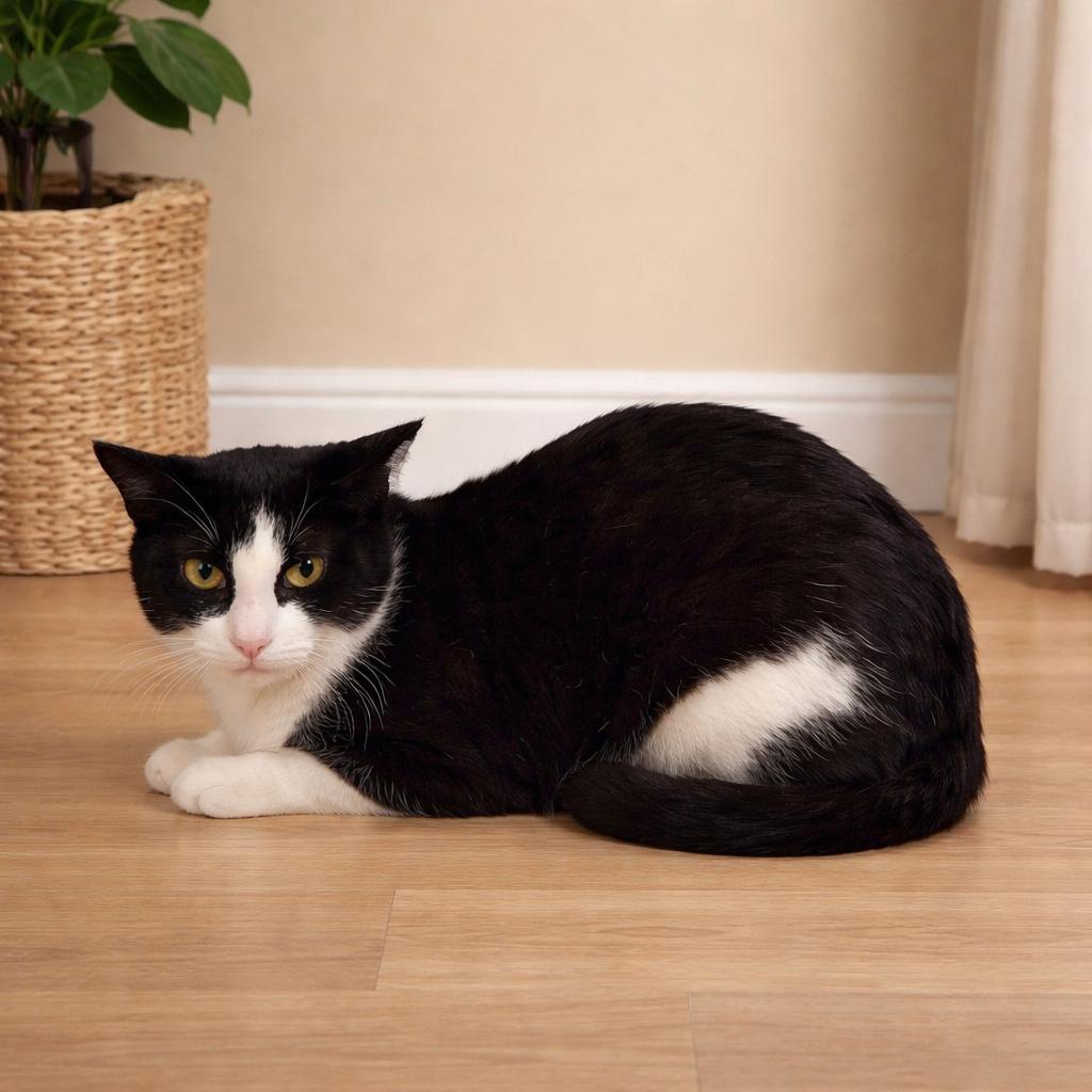 Enlarge Meow Haven, a ADOPTABLE Tuxedo in Bethel, CT image 2/6