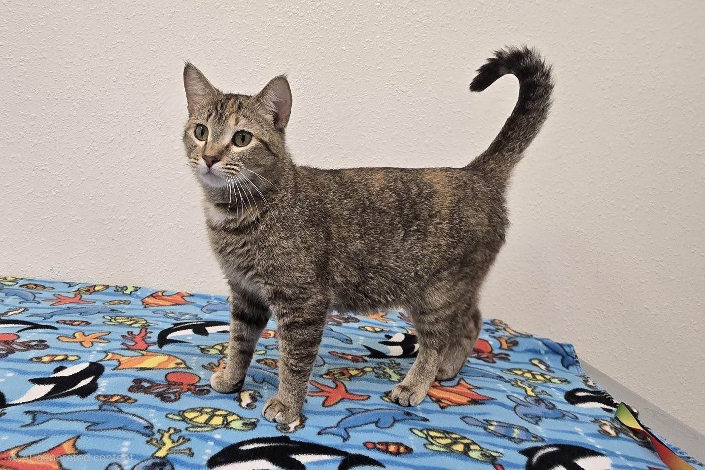 Tawney, ADOPTABLE, Adult Female Domestic Short Hair.