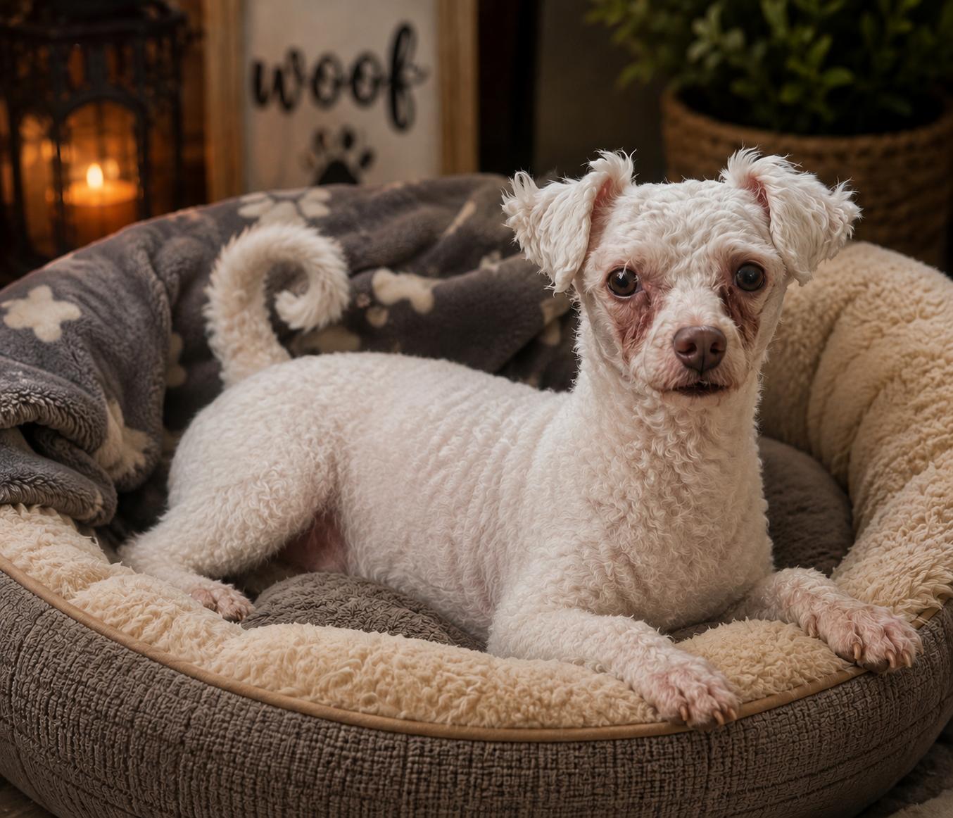 Charles-so sweet., adopted, Adult Male Poodle.