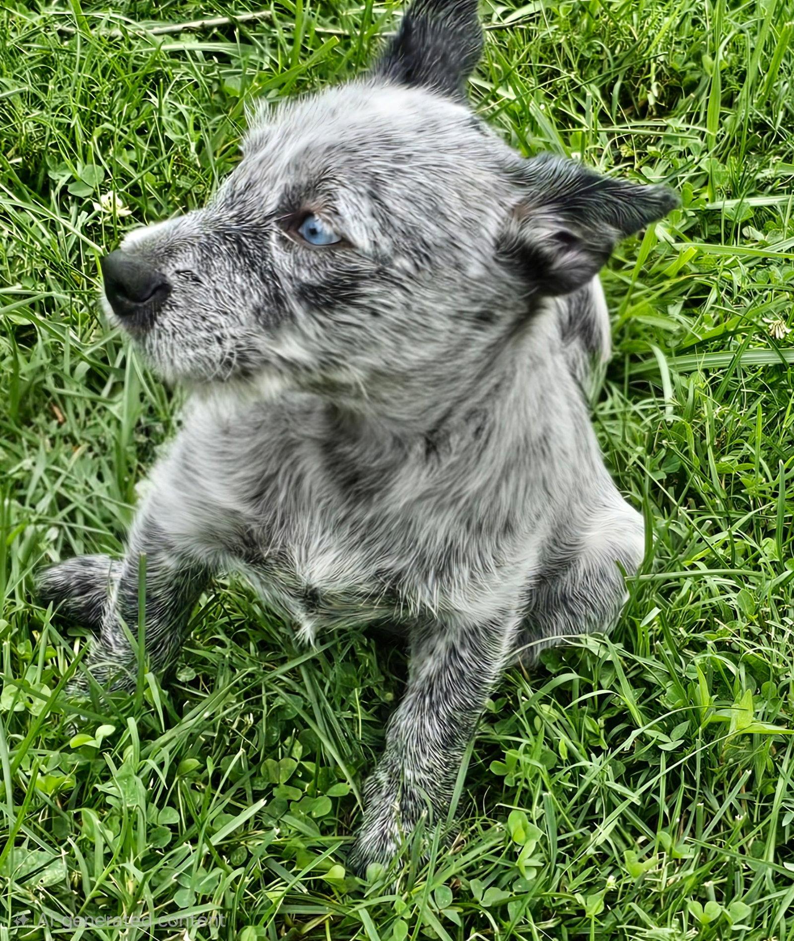 PUPPY OREO, Adopted, Puppy Female Australian Cattle Dog / Blue Heeler.