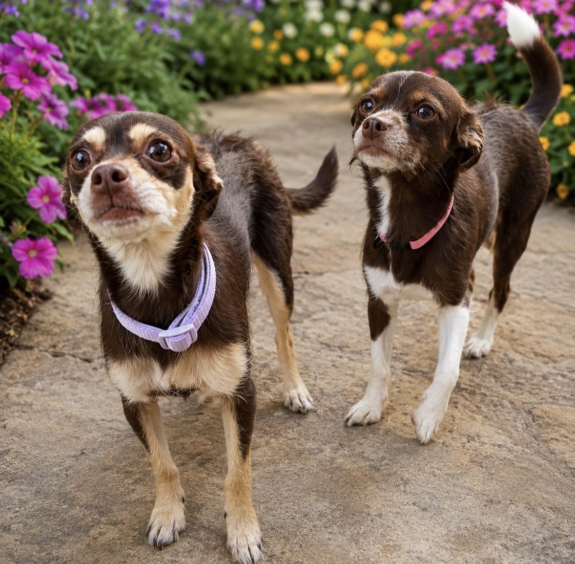 Penny & Piper, ADOPTABLE, Young Female Chihuahua.