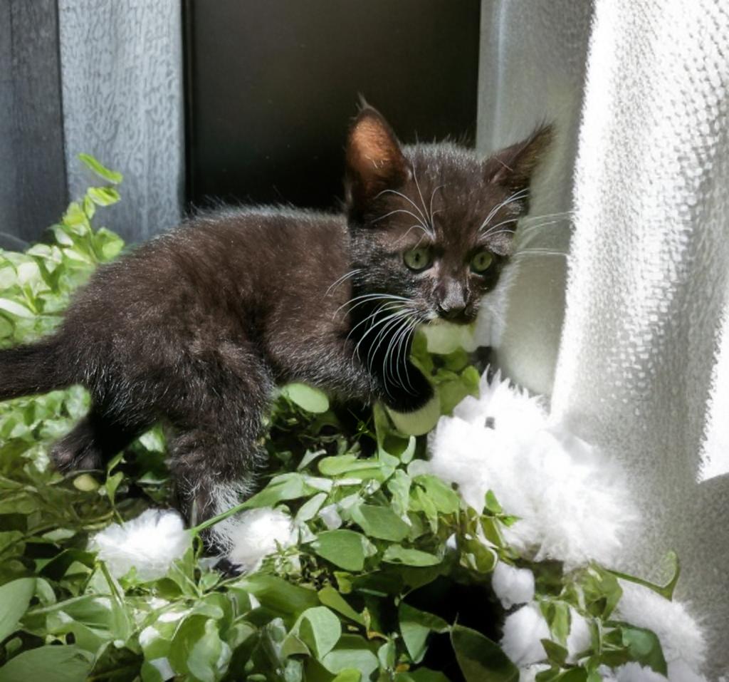 Litten, Baby Male Domestic Short Hair