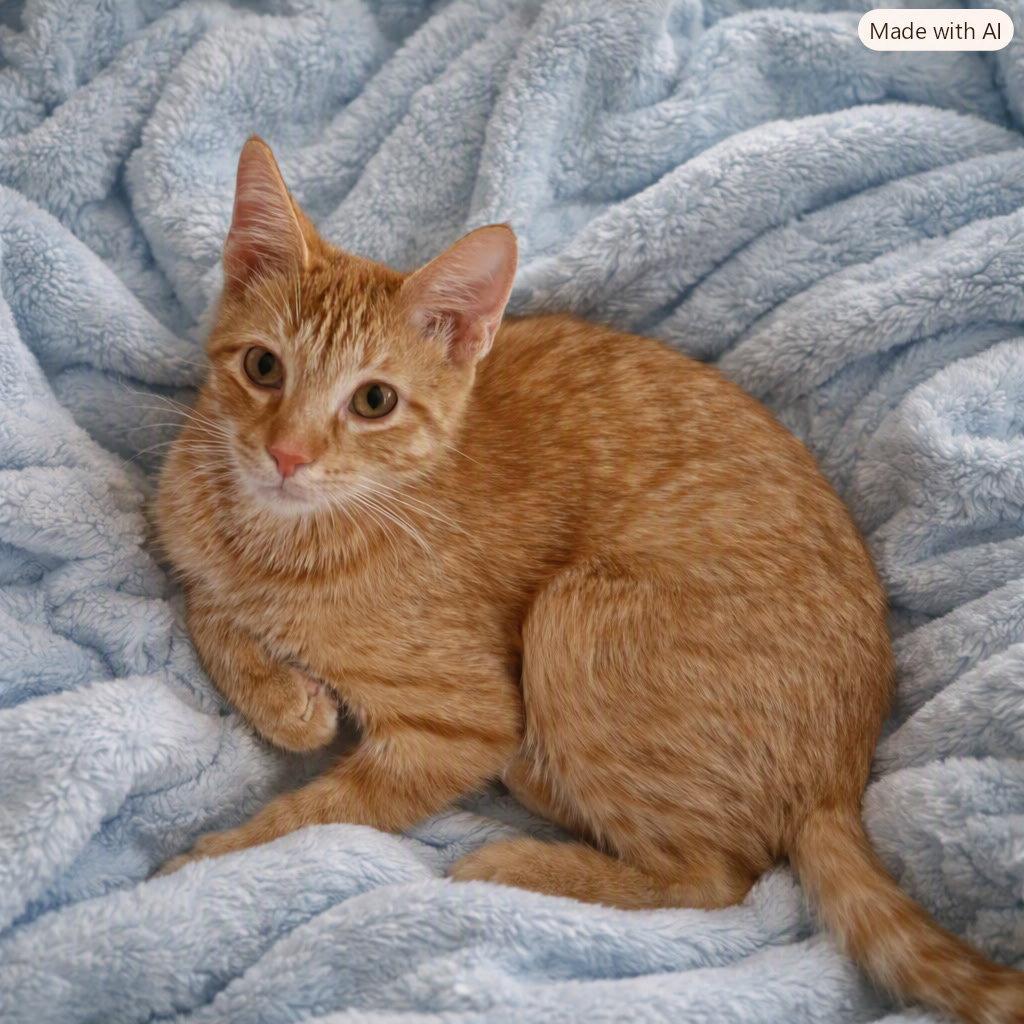Blaze, Adoptable, Kitten Male Domestic Short Hair & Tabby.
