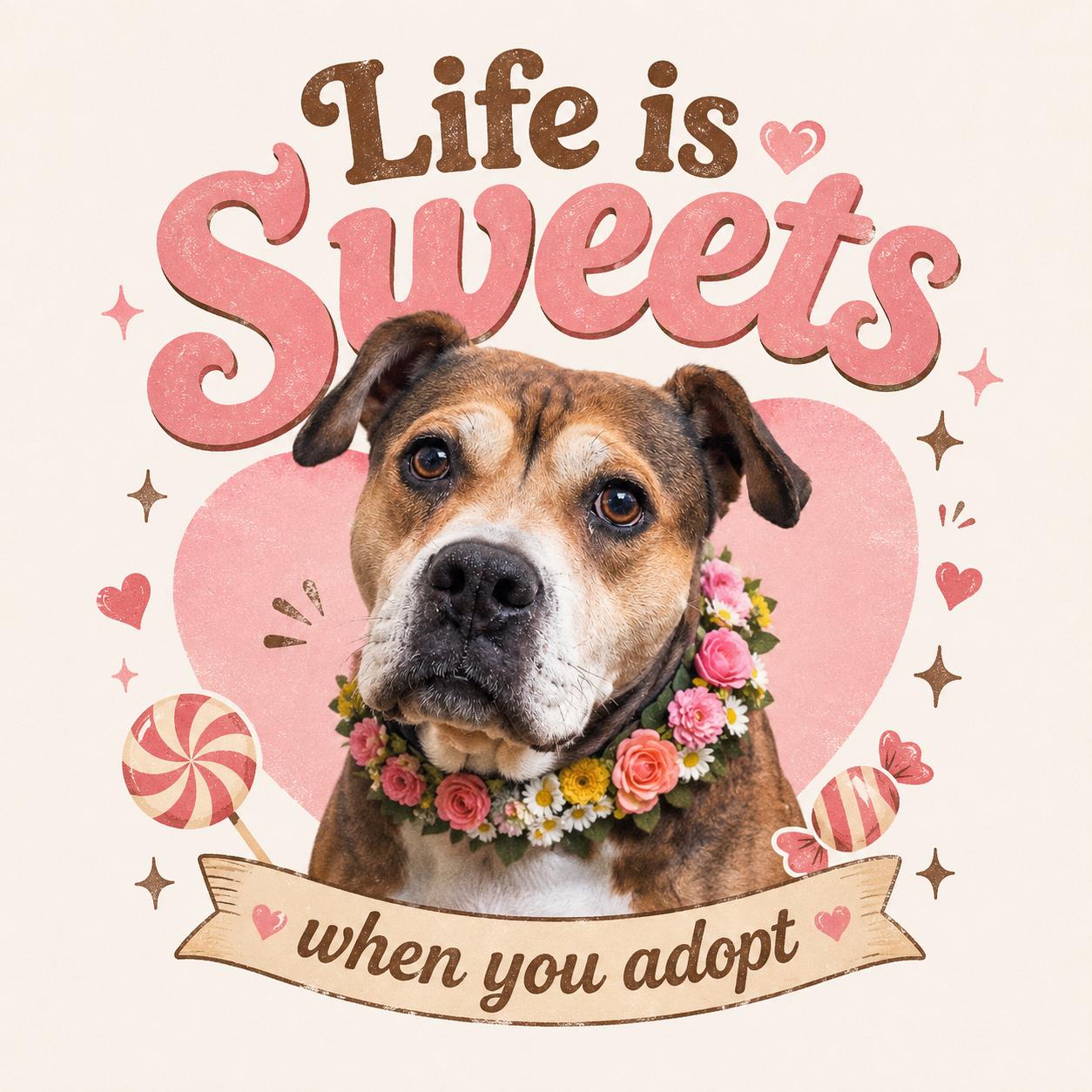 Sweets, a Adoptable mixed breed in Kansas City, MO image 2/4