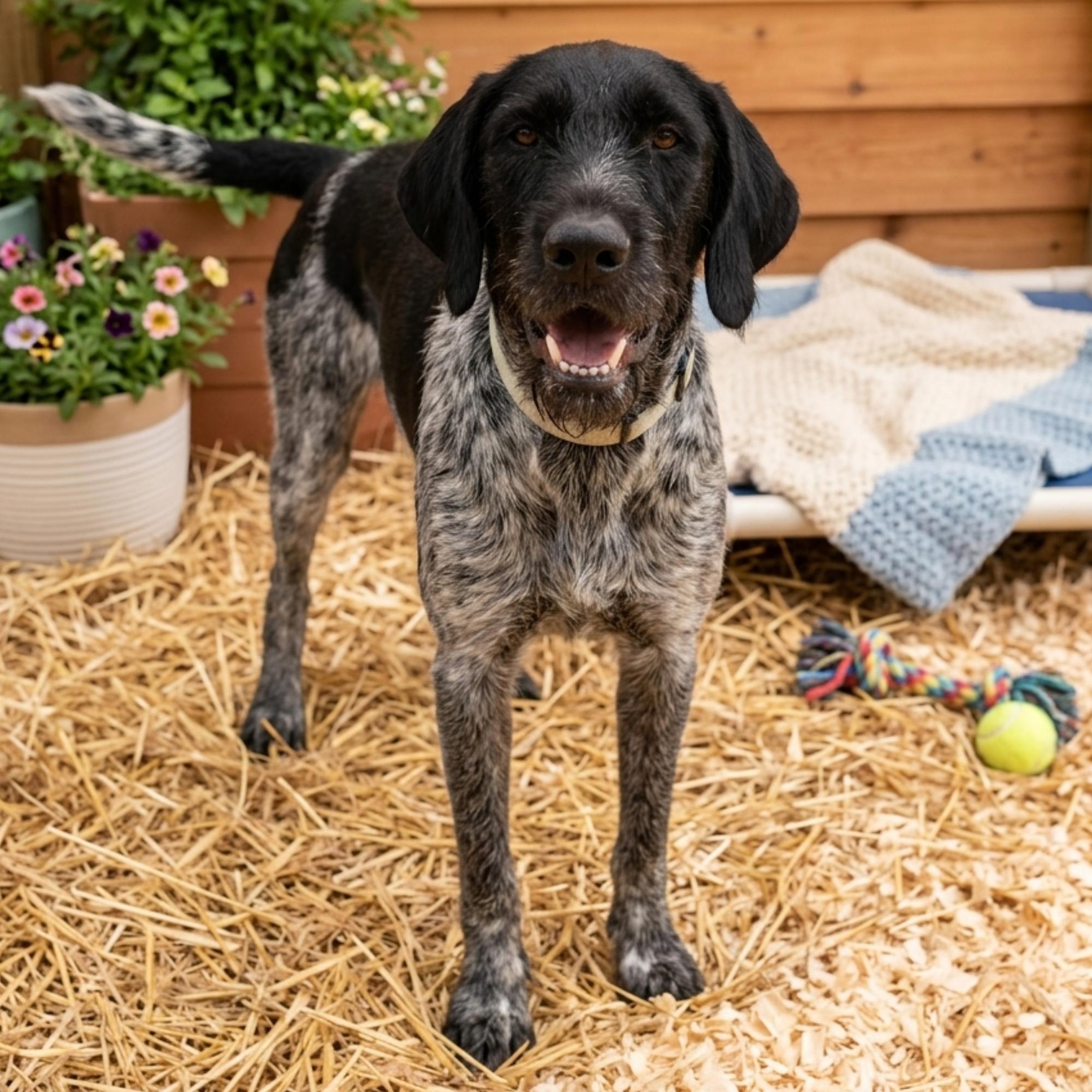 Enlarge Willy, an adopted German Wirehaired Pointer in Carmel, IN image 1/5