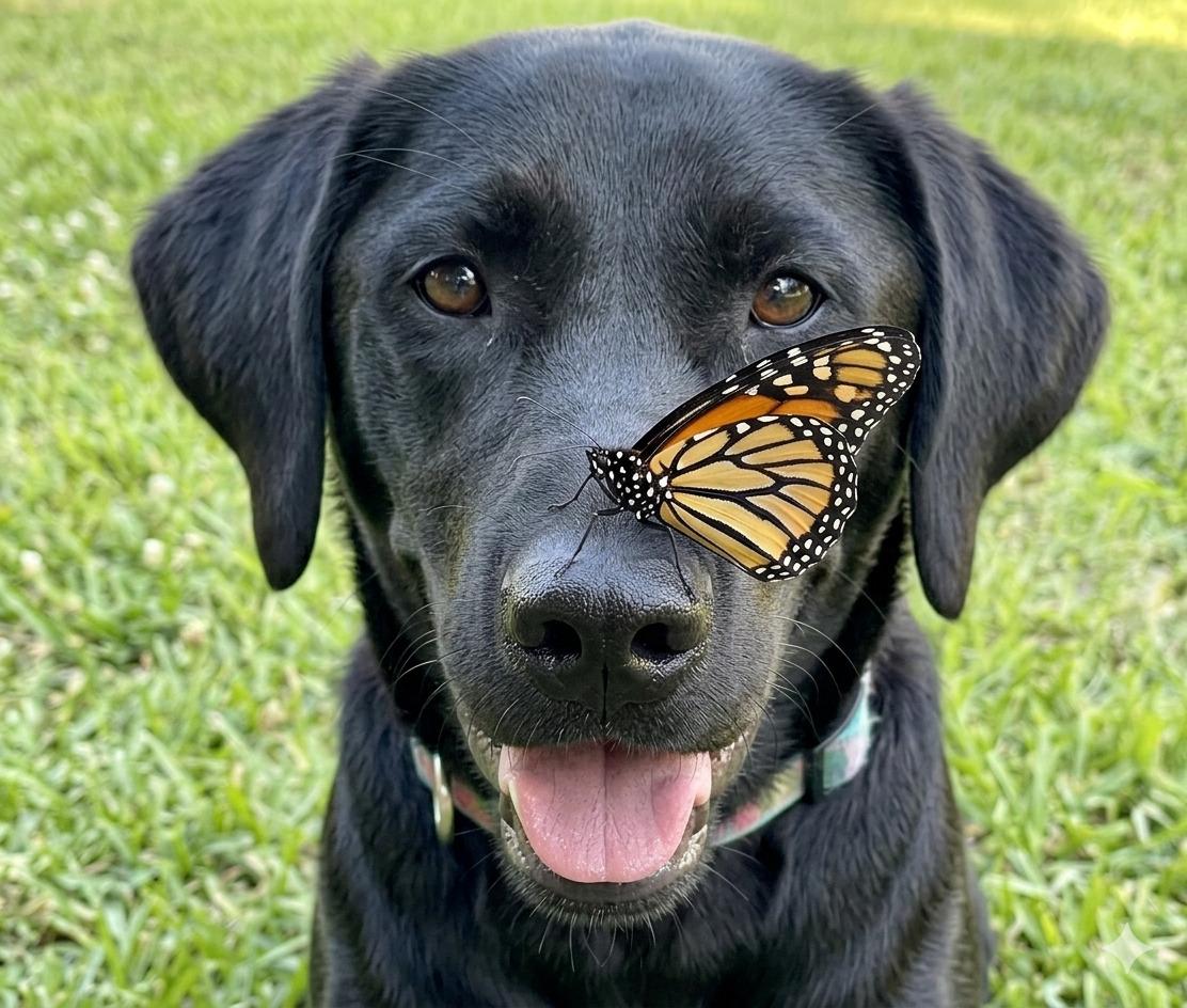 Lucy, a ADOPTABLE Black Labrador Retriever in Willington, CT image 5/6