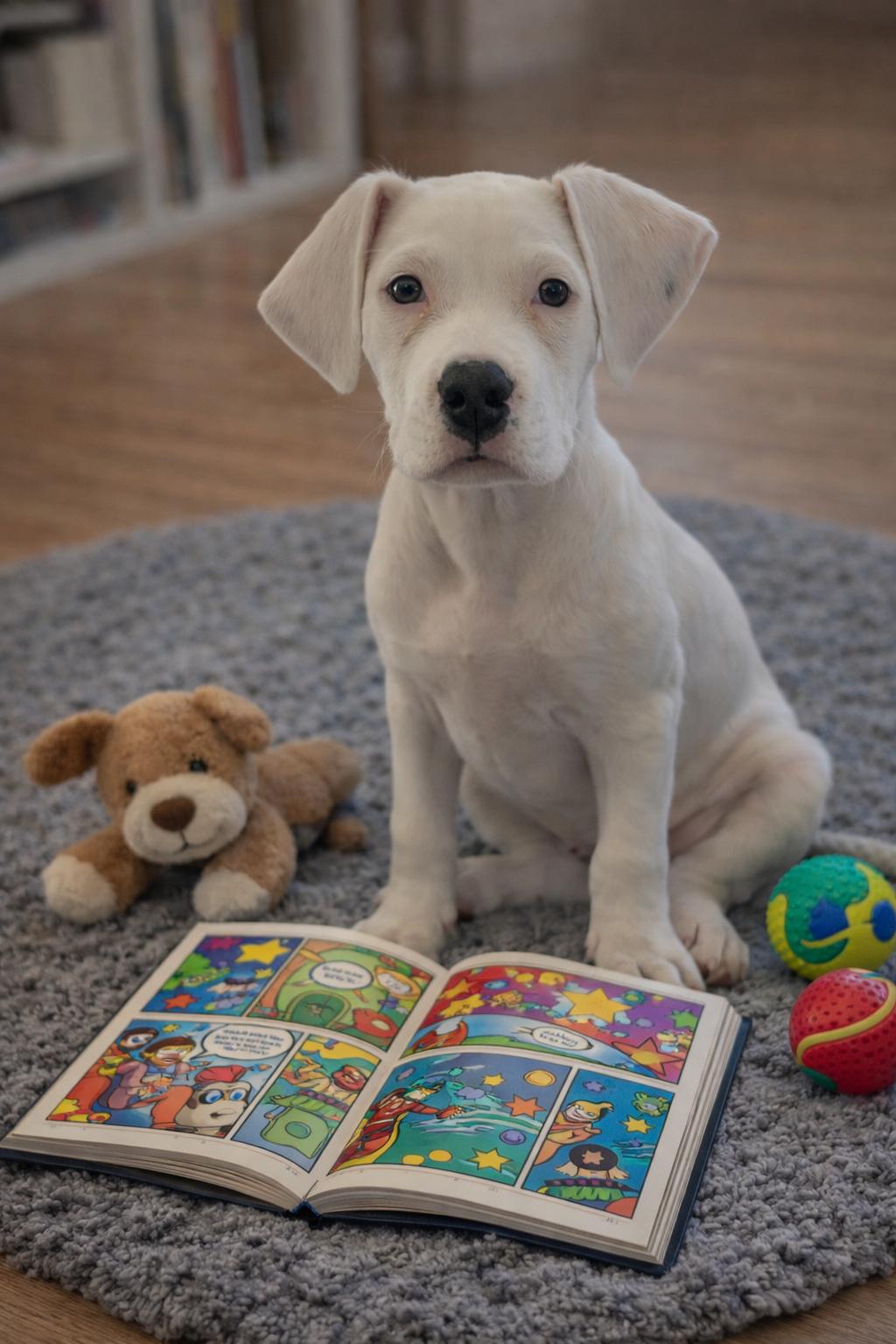 Wham, ADOPTABLE, Puppy Female American Bulldog.