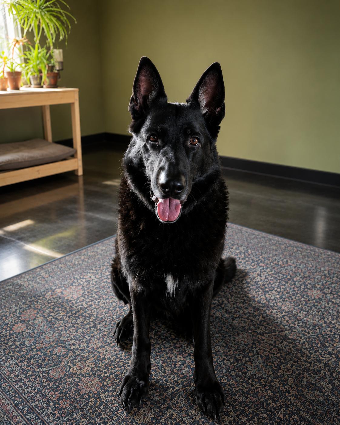 Enlarge Shadow, a Adoptable German Shepherd Dog in Chesterfield, MO image 1/3