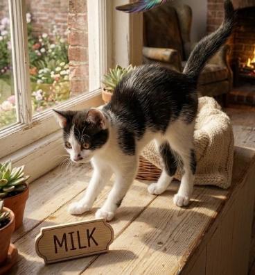 Enlarge Milk, a ADOPTABLE American Shorthair in Union City, NJ image 3/5