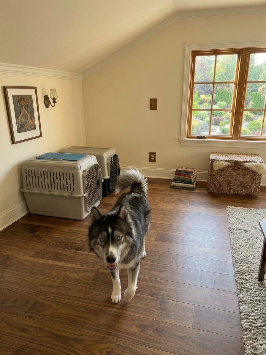 Enlarge Huxley, a Adoptable Siberian Husky in La Motte, IA image 3/4