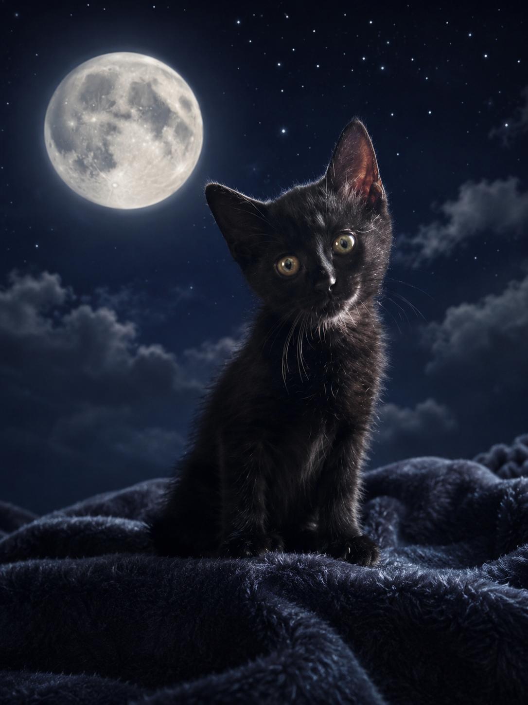 Enlarge Moon, an adopted Domestic Short Hair in Hickory, NC image 3/4