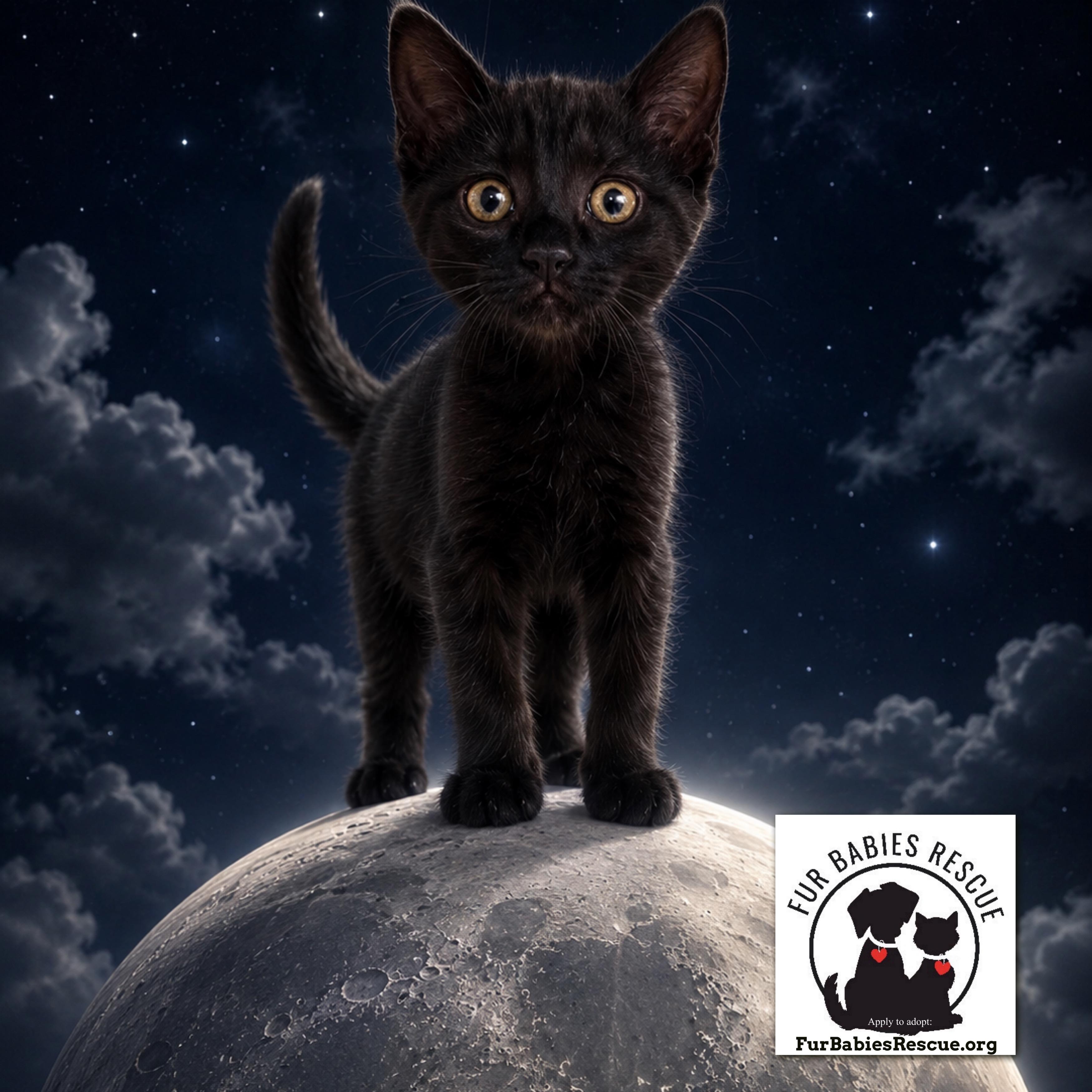 Enlarge Moon, an adopted Domestic Short Hair in Hickory, NC image 2/4
