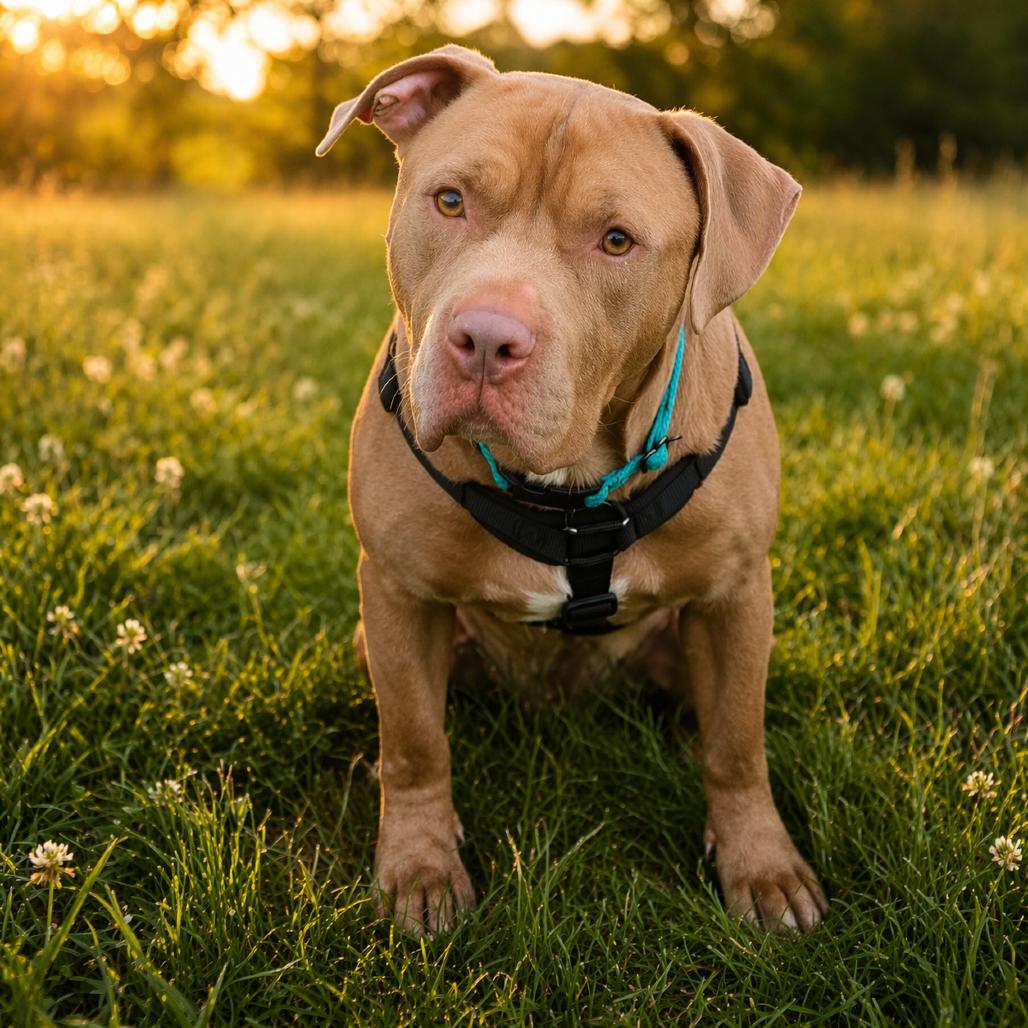 Enlarge Oakley, a Adoptable Pit Bull Terrier in Northville, MI image 3/4
