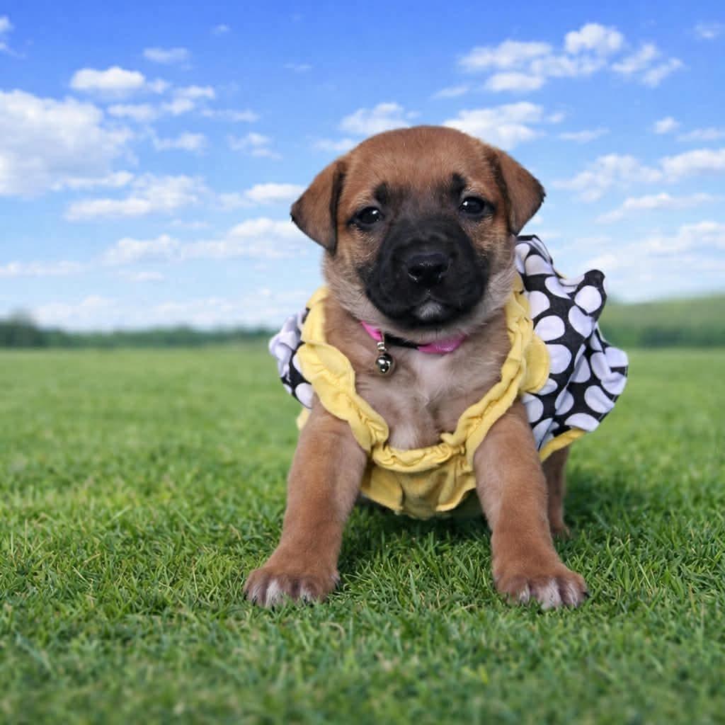 Bunny, Adoptable, Puppy Female Mixed Breed.