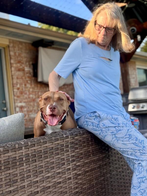 Blinky Baby loves the babies and belly rubs — thumbnail 3