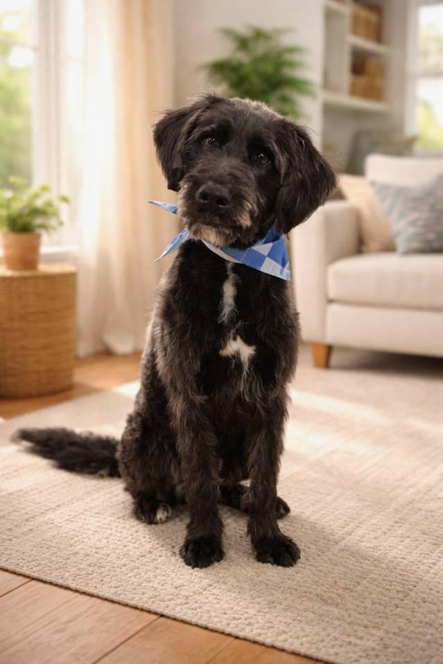 Bishop, a Adoptable Labradoodle in Colleyville, TX image 3/6