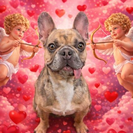 Pumpkin, Adoptable, Young Female French Bulldog.
