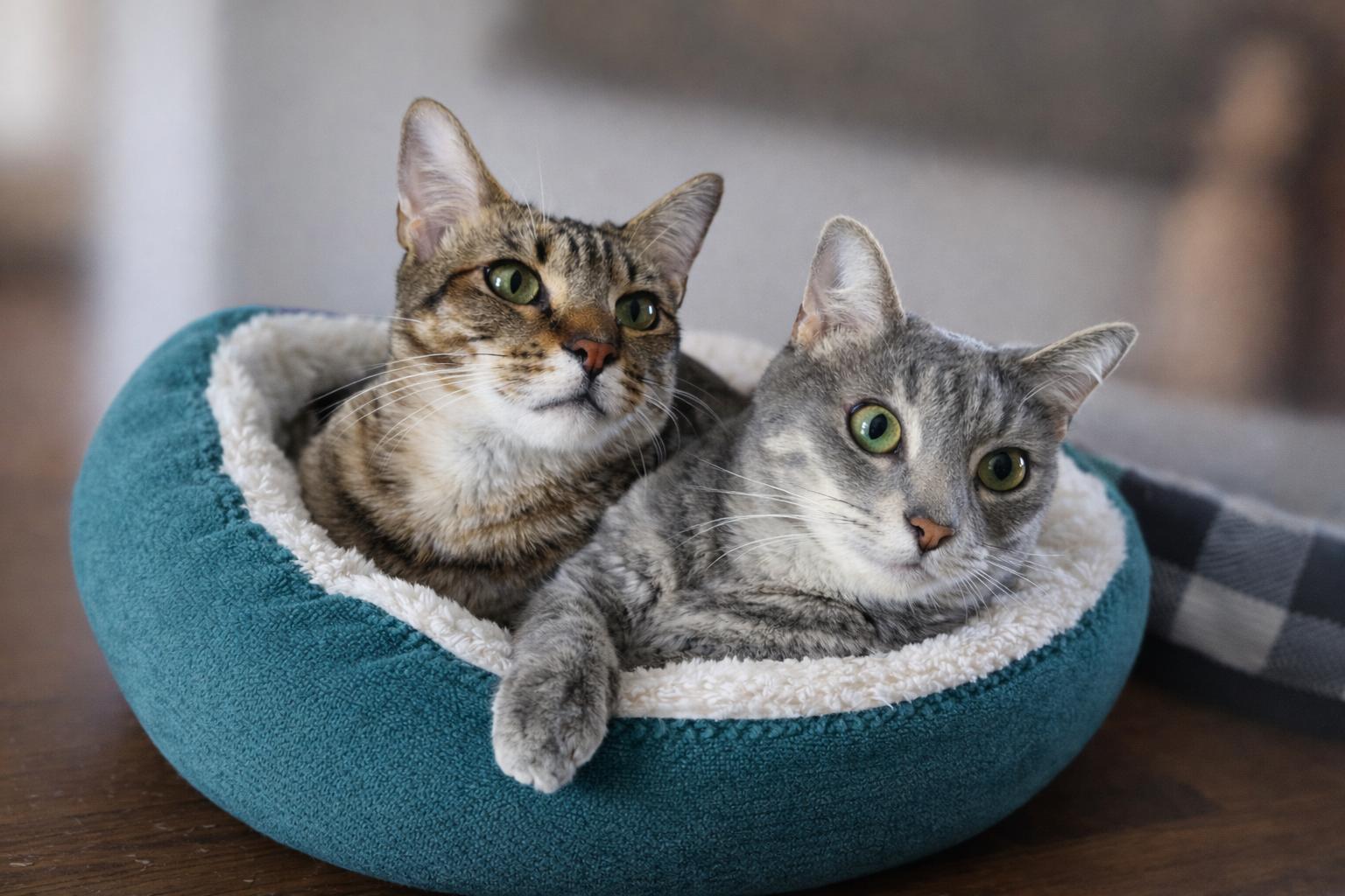 Enlarge Millie (F) & Finn (M), a Adoptable Domestic Short Hair in Jacksonville, FL image 1/6