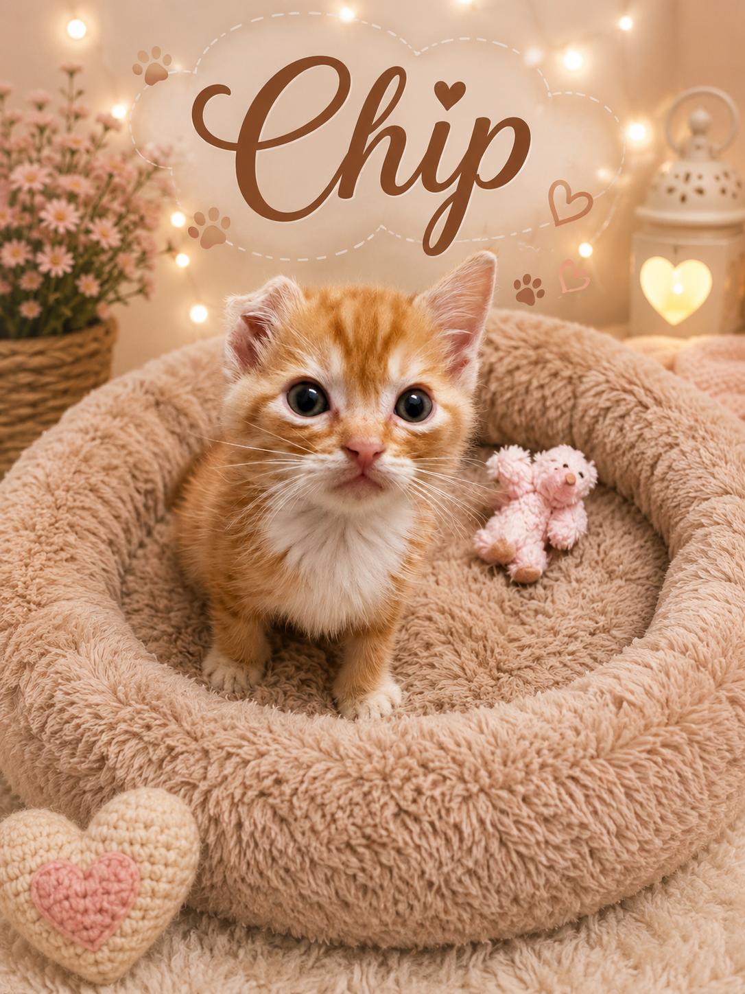 Enlarge Chip, a Adopted Domestic Short Hair in Dickinson, TX image 1/1