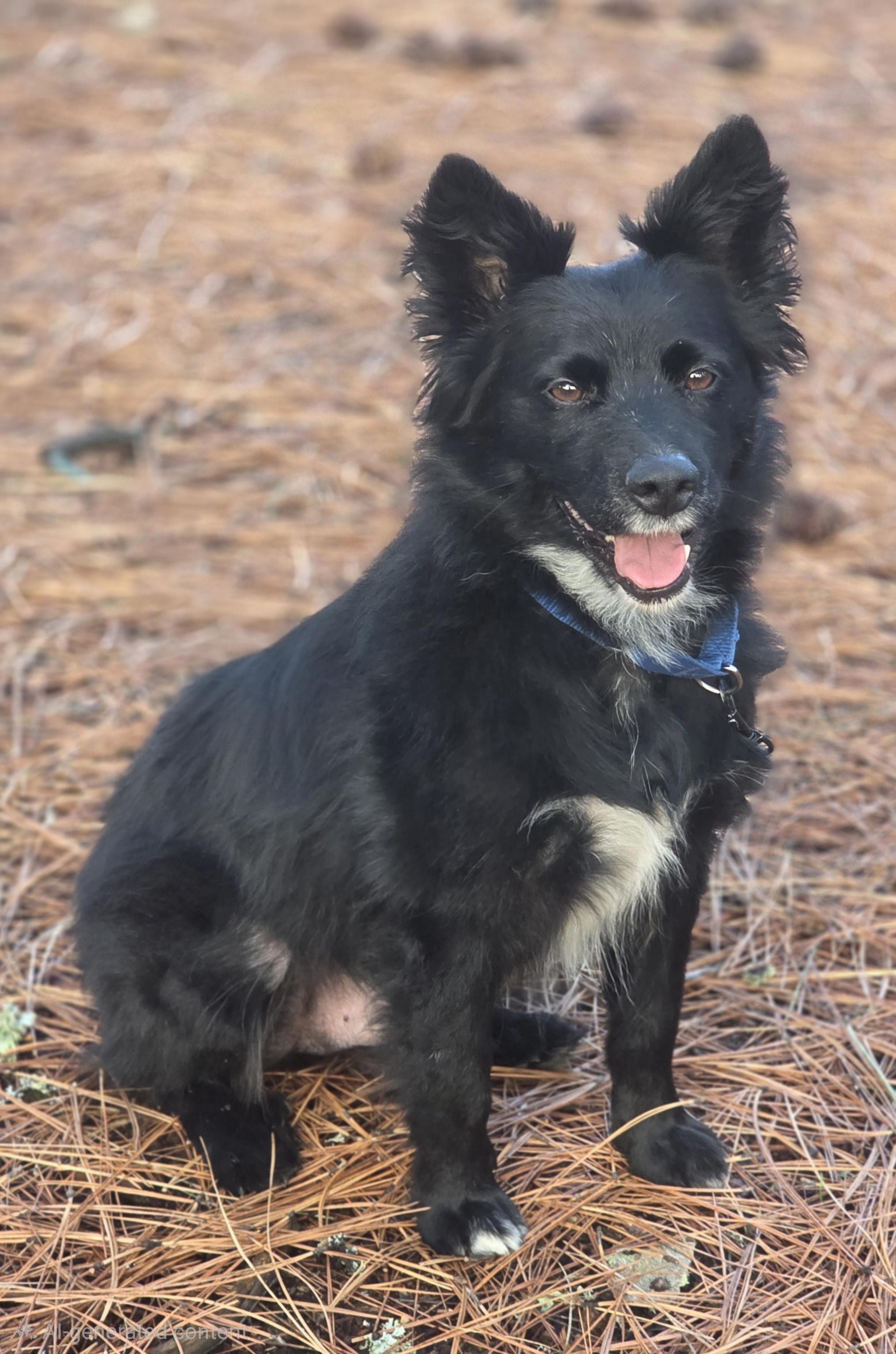 Enlarge Bear, a Adoptable Border Collie in Elk, WA image 3/5