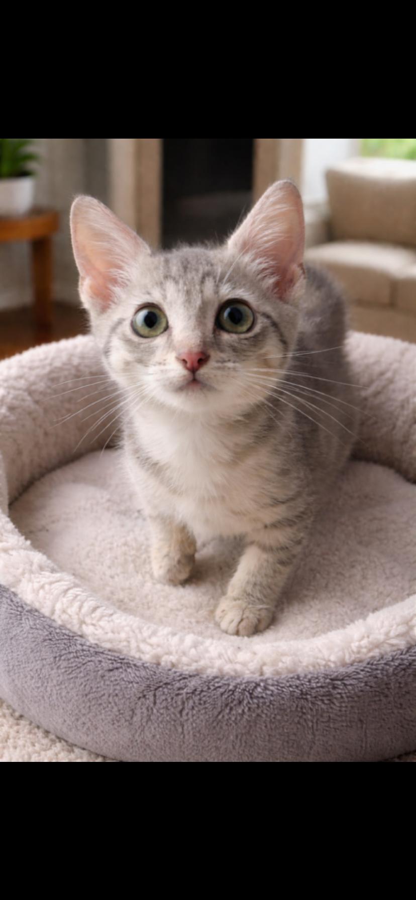Gracie , ADOPTABLE, Kitten Female Domestic Short Hair.