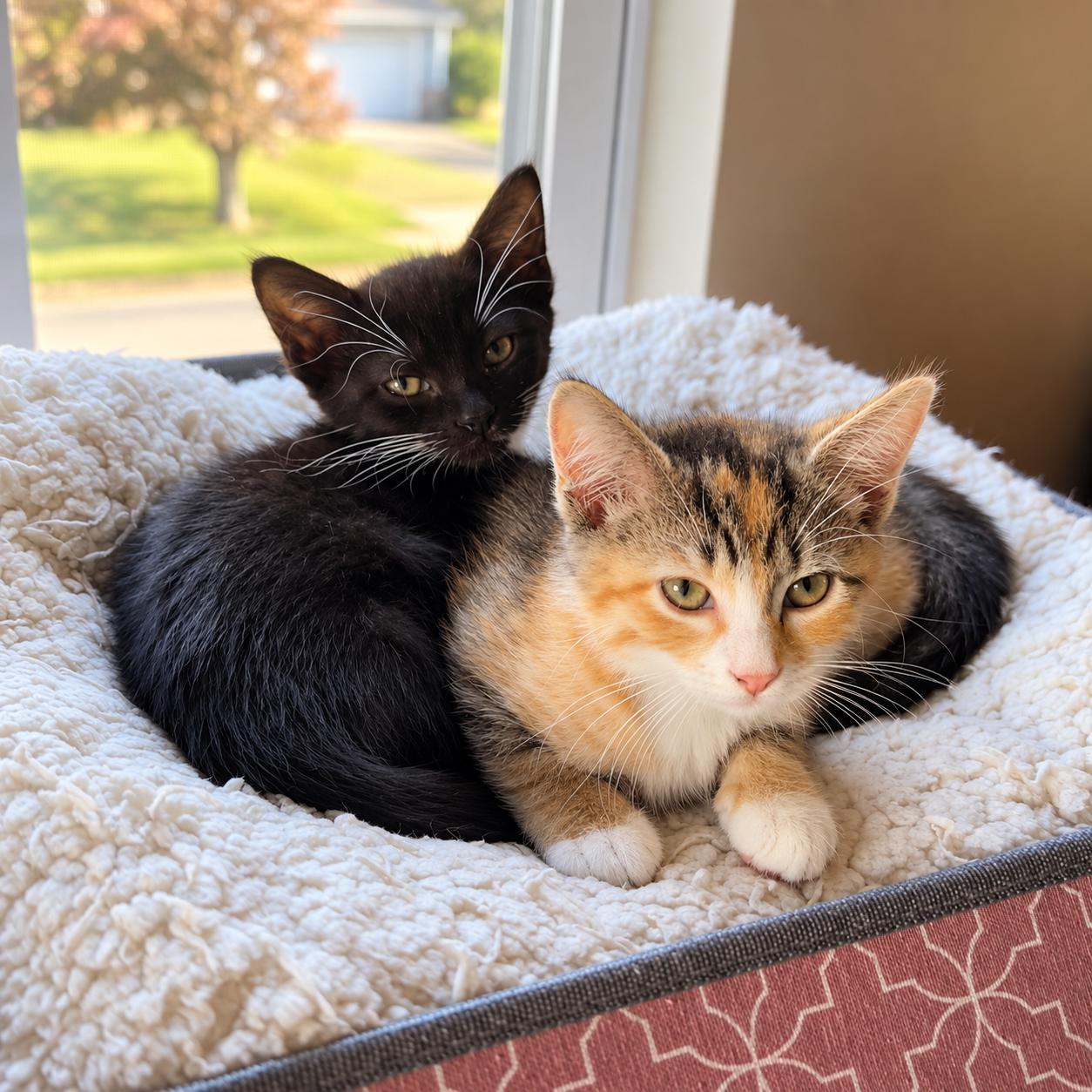 Enlarge .Willow & Ashley, a Adoptable mixed breed in Hillsborough, NJ image 4/6