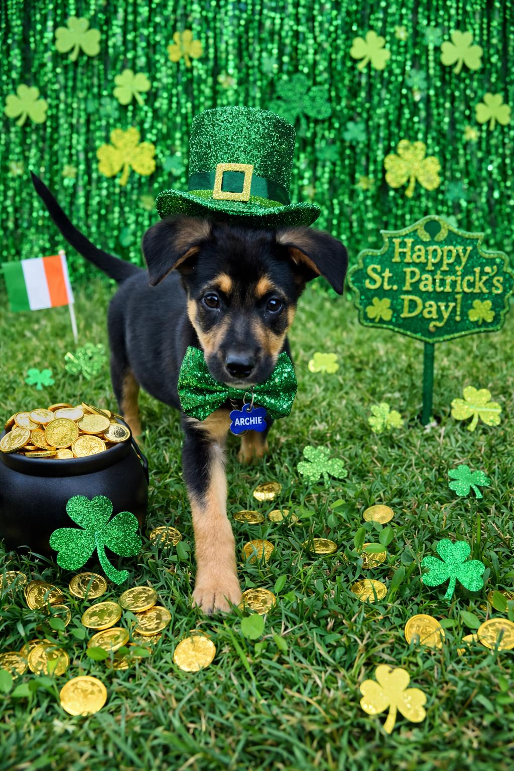 Enlarge Archie, a ADOPTABLE mixed breed in Forney, TX image 2/4