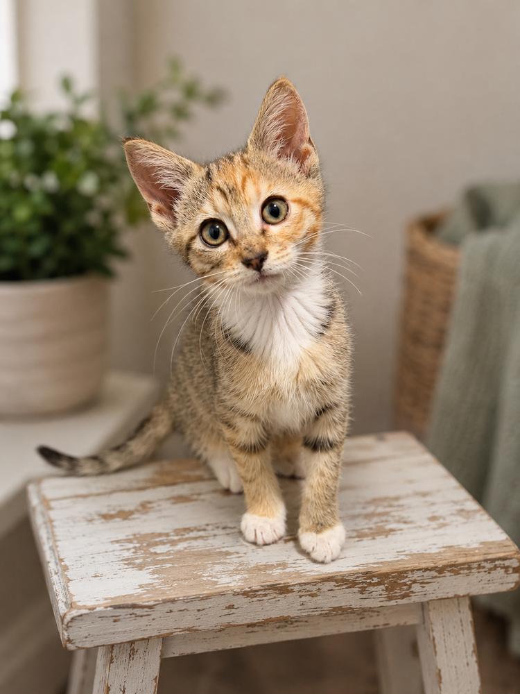 Bambi, Adoptable, Kitten Female Domestic Short Hair.