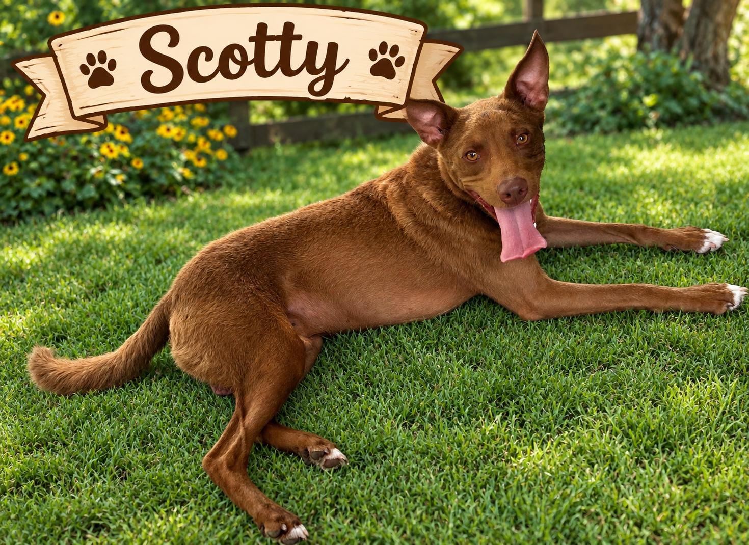 Enlarge Scotty, a Adoptable mixed breed in Darien, GA image 1/4