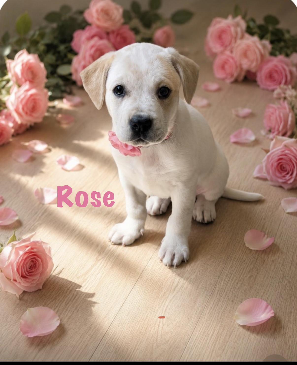 Rose, Adoptable, Puppy Female American Bully.