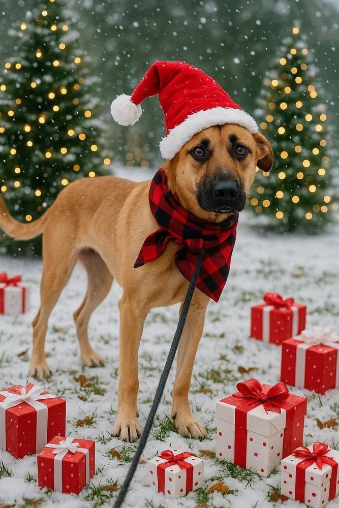 Victor, Adoptable, Puppy Male Black Mouth Cur & Shepherd.