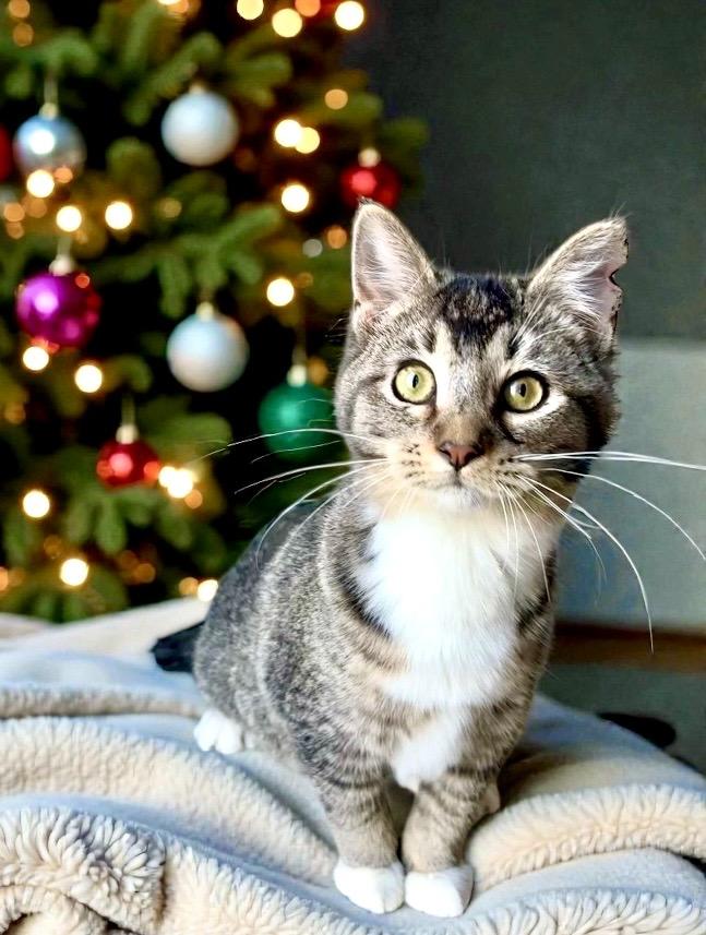 Enlarge Boogie KITTEN, a Adoptable Domestic Short Hair in Perry, IA image 6/6