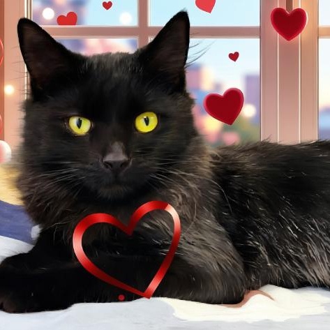 Diablo, ADOPTABLE, Young Male Domestic Long Hair.