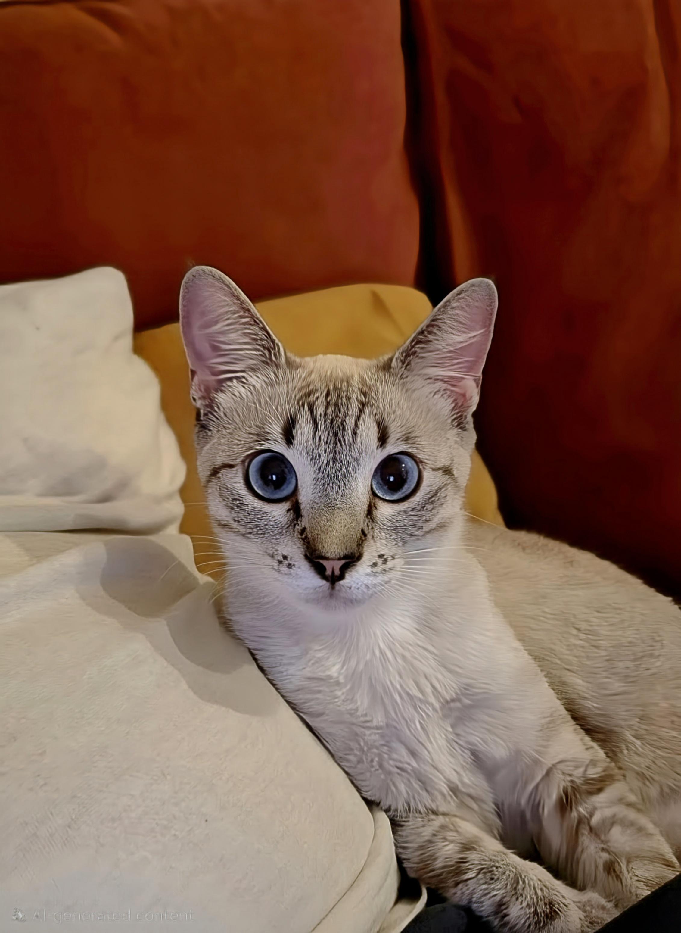 Hazel - Lynx Point Siamese, adopted, Young Female Siamese.
