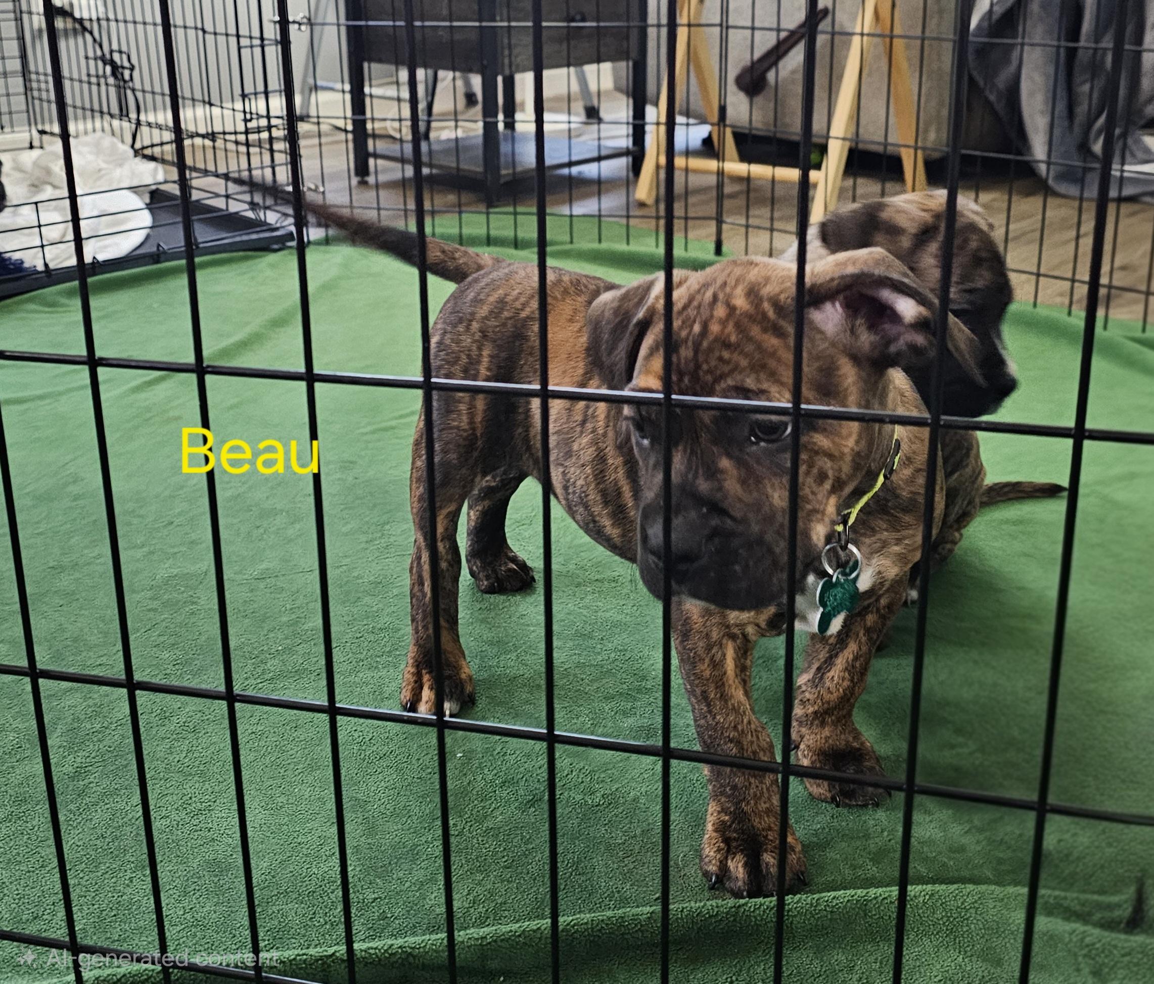 Enlarge Boxer Mix Puppies, a ADOPTABLE mixed breed in Aurora, IL image 2/5