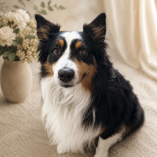 Kylo, adopted, Adult Male Australian Shepherd.