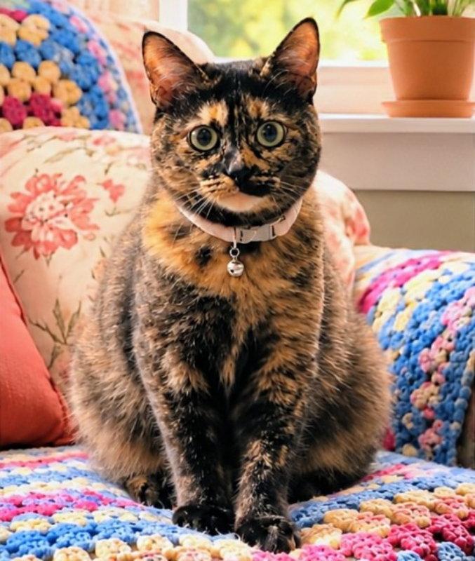 Enlarge Cleo, a Adoptable Dilute Tortoiseshell in Knoxville, TN image 1/3
