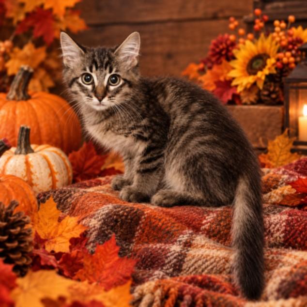 Enlarge DEZI, a Adoptable Domestic Medium Hair in Clinton Township, MI image 1/1