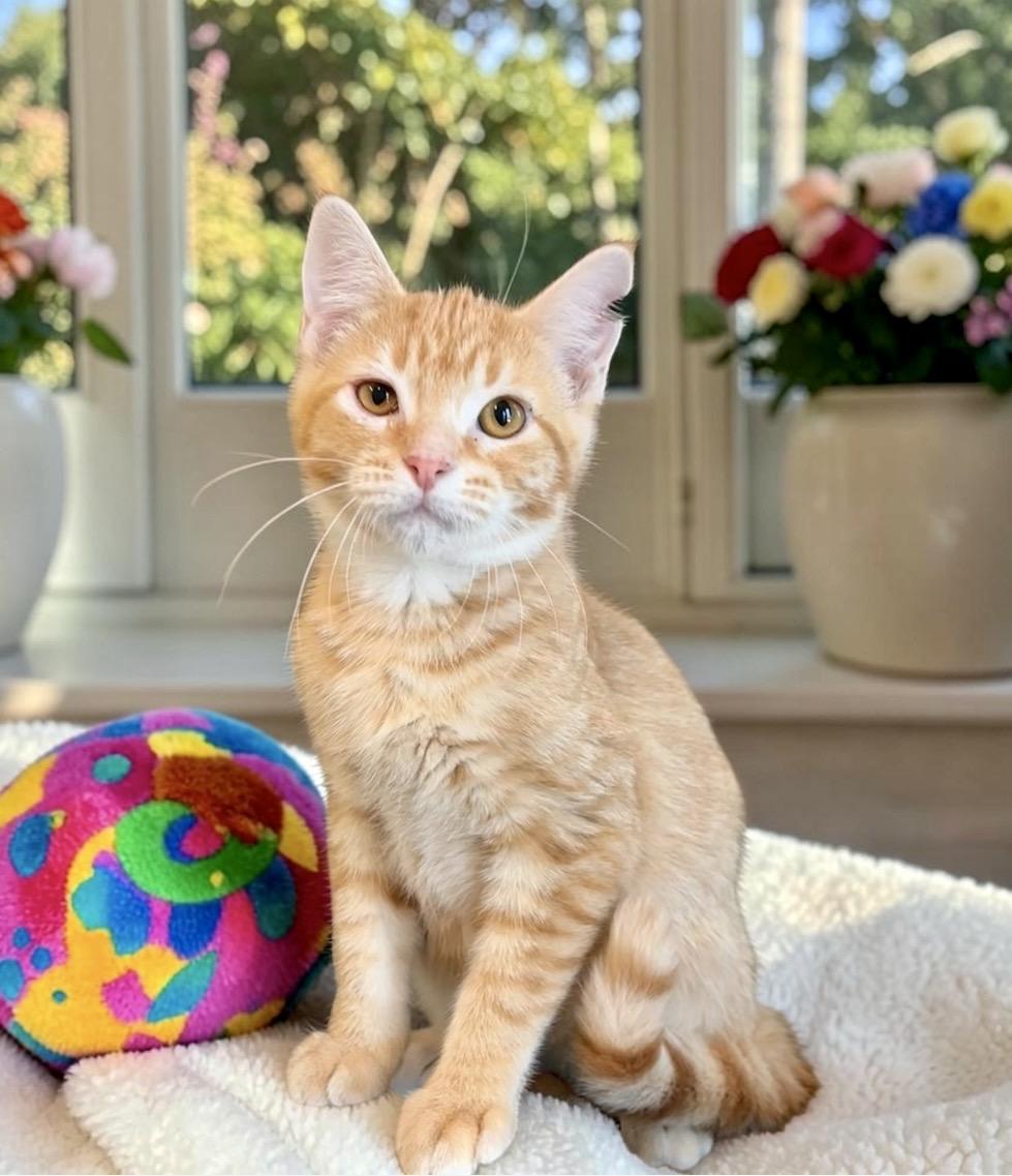 Enlarge Blake - KITTEN, an adopted Tabby in Perry, IA image 3/4