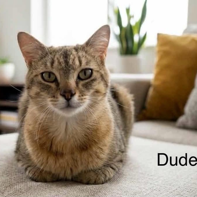 Dude, Adoptable, Kitten Male Tabby.