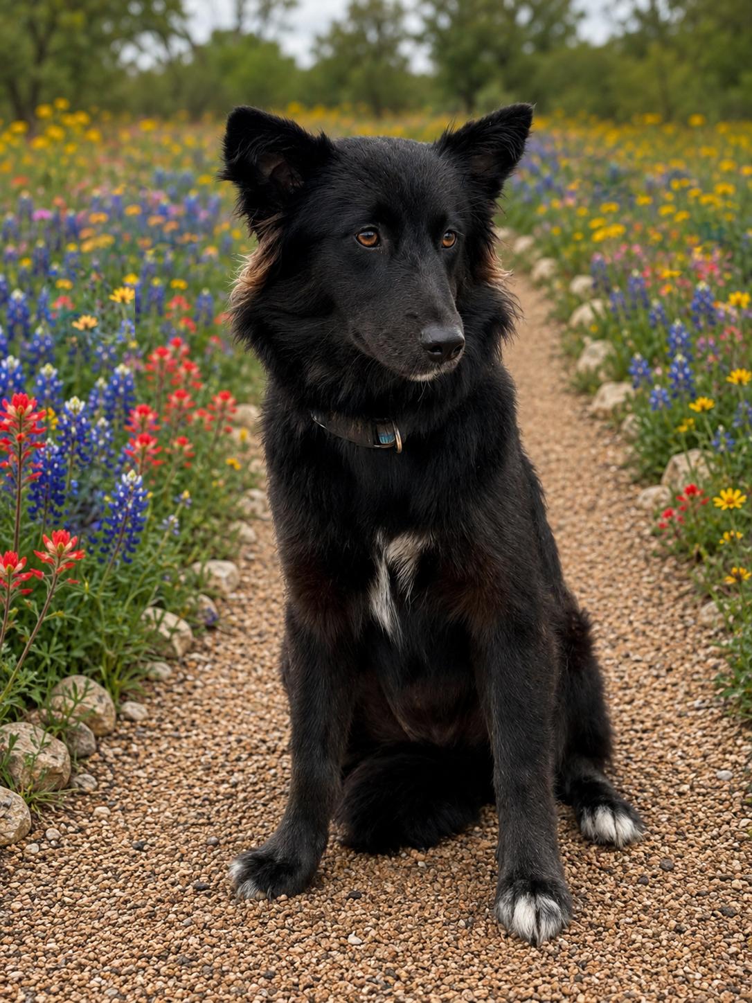 Alice, Adopted, Adult Female Border Collie.