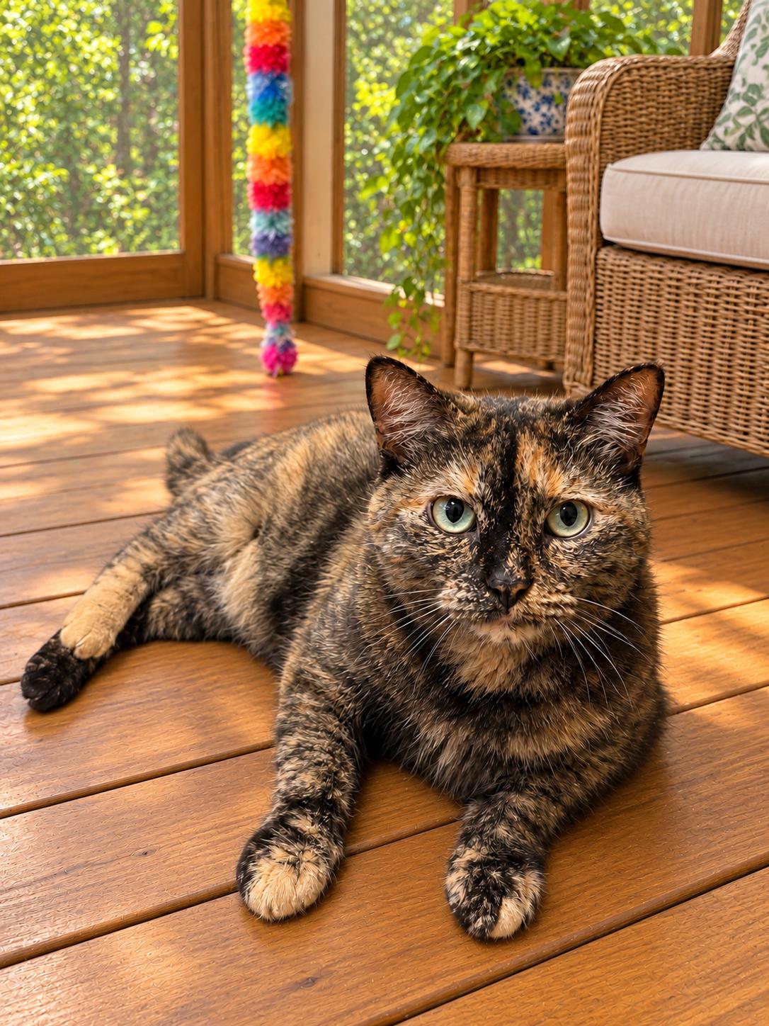 Enlarge Tess and Zoey (bonded mother and daughter), a Adoptable Domestic Short Hair in Chattanooga , TN image 4/6
