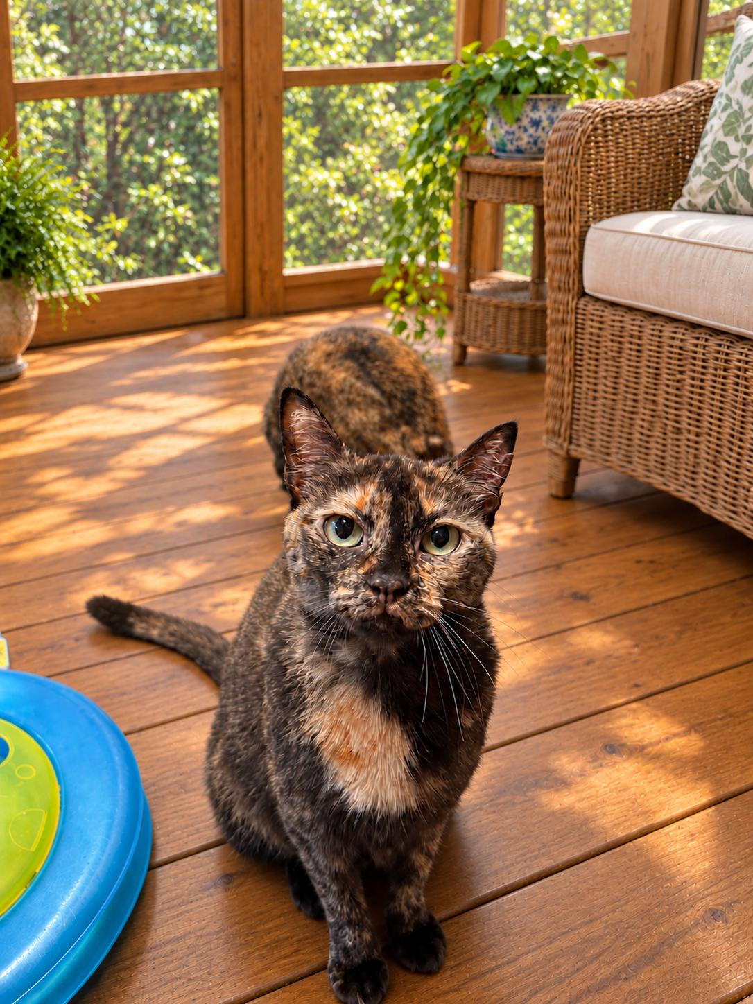 Enlarge Tess and Zoey (bonded mother and daughter), a Adoptable Domestic Short Hair in Chattanooga , TN image 6/6
