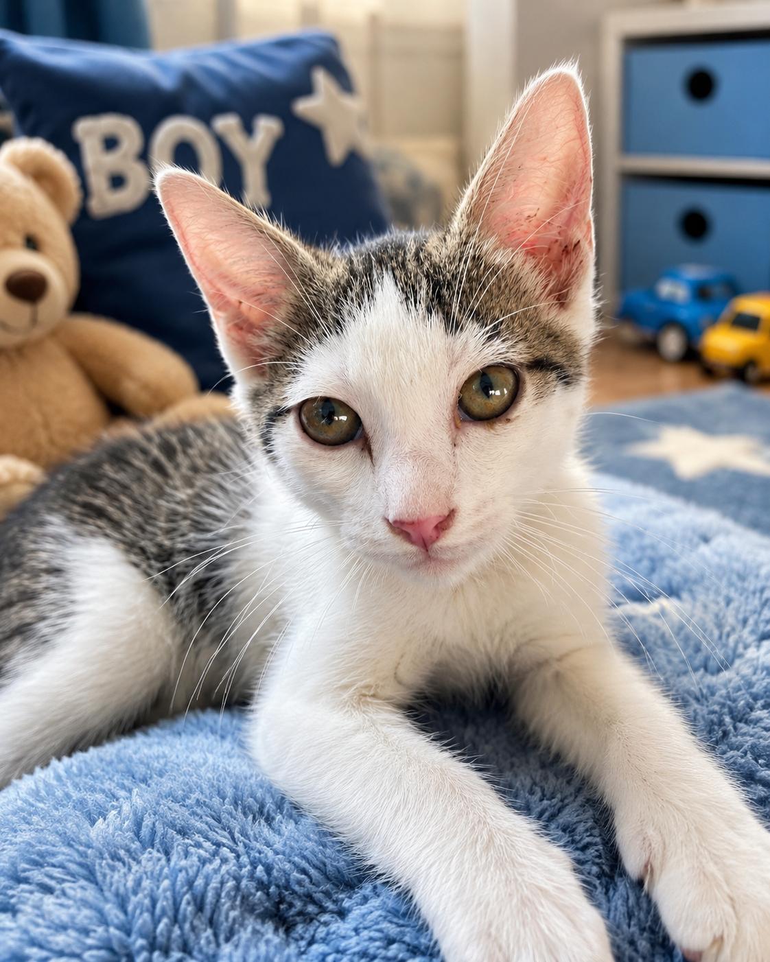 Jack, Adoptable, Young Male Domestic Short Hair & Tabby.