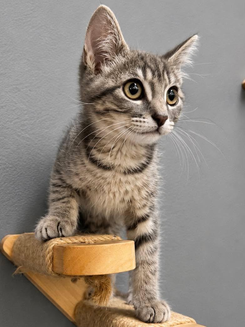 Hamilton, an adopted Domestic Short Hair in Sioux Falls, SD image 2/4
