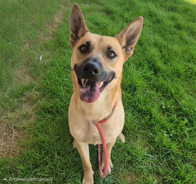 STAR, Adoptable, Adult Female German Shepherd Dog & Mixed Breed.