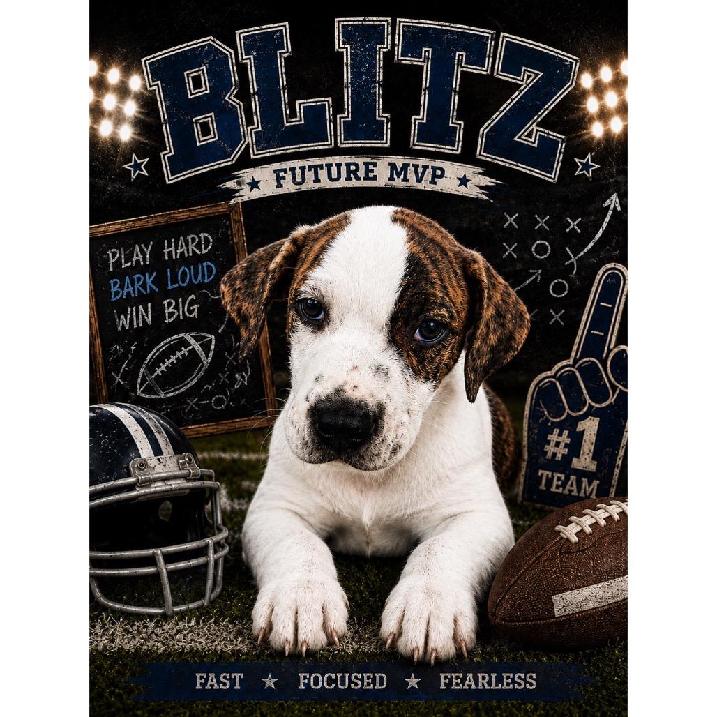 Enlarge Blitz, a Adoptable mixed breed in Northville, MI image 2/4