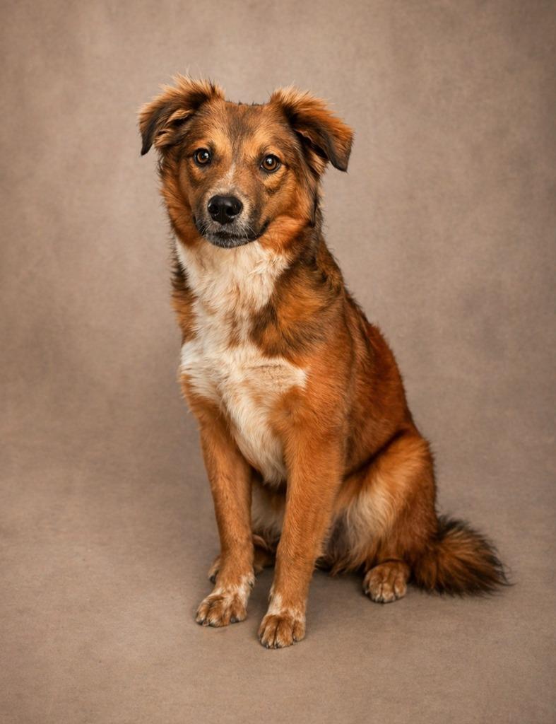 Goji, Adopted, Young Female Spaniel.